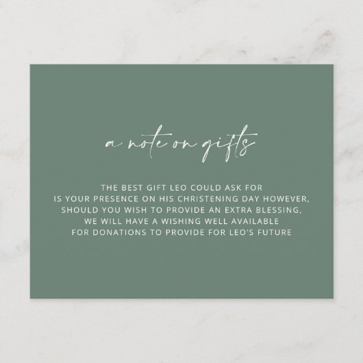 V3.1カスタムデザインHarbik_Wishingウェル エンクロージャーカード (正面)