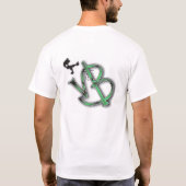 V3Bの人のティー Tシャツ (裏面)
