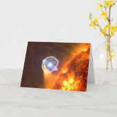 V407シグニの白色矮星 カード (黄色い花)