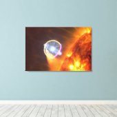 V407シグニの白色矮星 キャンバスプリント (インサイチュ (ウッドフロア))