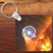 V407シグニの白色矮星 キーホルダー (正面)