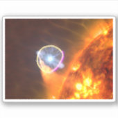 V407シグニの白色矮星 シール (正面)