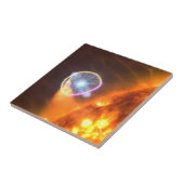 V407シグニの白色矮星 タイル (側面)