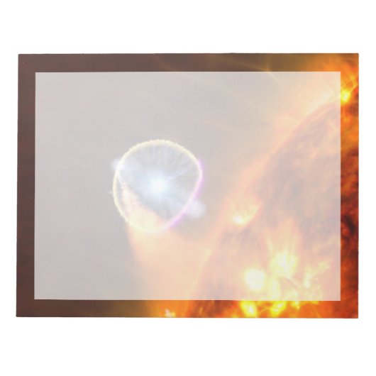 V407シグニの白色矮星 ノートパッド (正面)