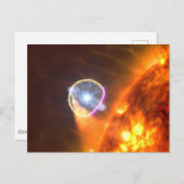 V407シグニの白色矮星 ポストカード (正面/裏面)