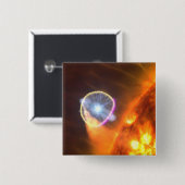 V407シグニの白色矮星 缶バッジ (正面&裏面)