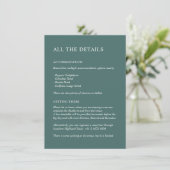 V6水彩画のChloeNick #466D69の詳細 エンクロージャーカード (スタンド正面)