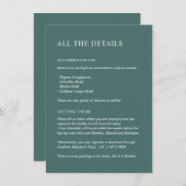 V6水彩画のChloeNick #466D69の詳細 エンクロージャーカード (正面/裏面)