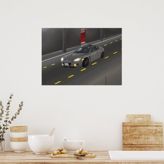 V8が必要 ポスター (キッチン)