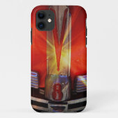 V8のクロム紋章は改造します Case-Mate iPhoneケース (裏面)