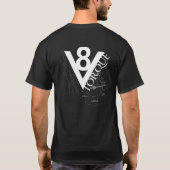 V8のトルク#3 Tシャツ (裏面)