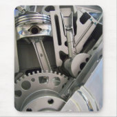 V8の断面図 マウスパッド (正面)