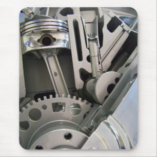 V8の断面図 マウスパッド