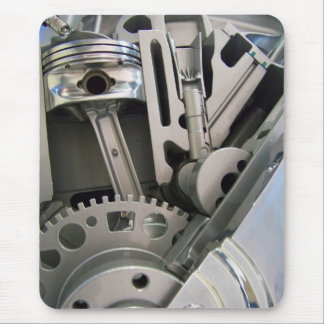 V8の断面図 マウスパッド