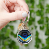 V8の紋章の芸術 キーホルダー (手)