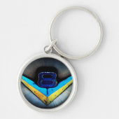V8の紋章の芸術 キーホルダー (正面)