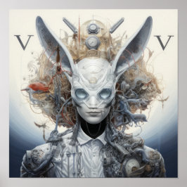 V8エンジ鮮やかンポスター – 完璧 ポスター