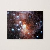 V838 Monocerotis Red Supergiant Starハッブル写真 ジグソーパズル (横)