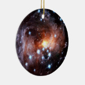 V838 Monocerotis Red Supergiant Starハッブル写真 セラミックオーナメント (右)