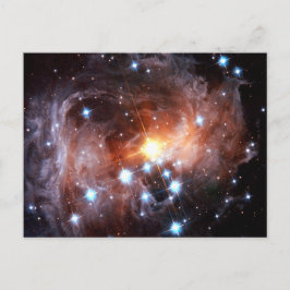 V838 Monocerotis Red Supergiant Starハッブル写真 ポストカード