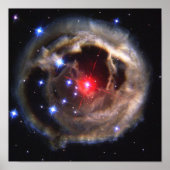 V838 Monocerotis star NASA ポスター (正面)