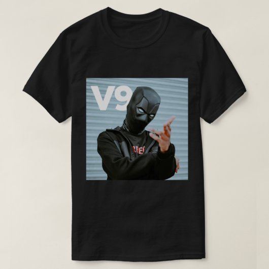 V9 UKドリルクラシックTシャツ Tシャツ (デザイン正面)