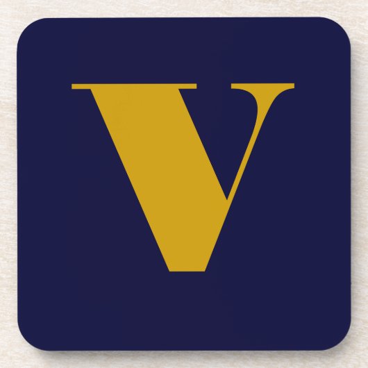 「V」 コースター (正面)