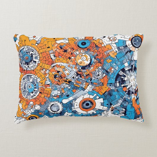 V – パルス2アクセント枕 アクセントクッション (正面)