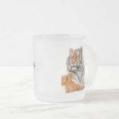 V フロストグラスマグカップ (正面右)