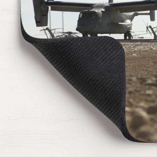 V-22オスプレイ回転翼航空機 マウスパッド (コーナー)