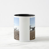 V-22オスプレイ回転翼航空機 マグカップ (中央)