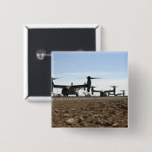 V-22オスプレイ回転翼航空機 缶バッジ (正面&裏面)