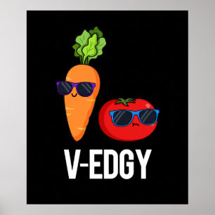 V-EdgyベギおもしろいープンダークBG ポスター