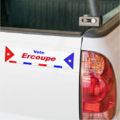 V Ercoupe バンパーステッカー (トラック上)