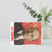 「V.I.LENIN」ポストカード ポストカード (スタンド正面)