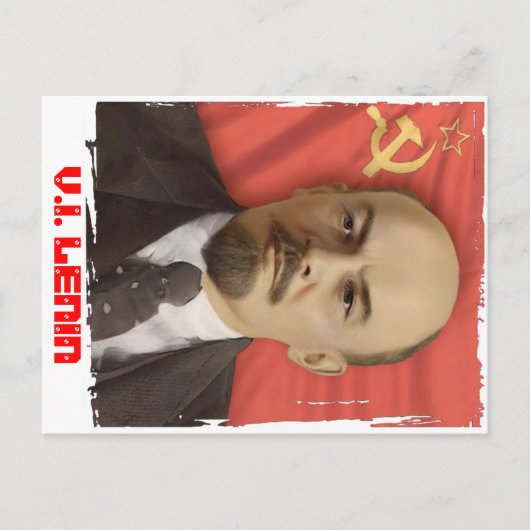 「V.I.LENIN」ポストカード ポストカード (正面)