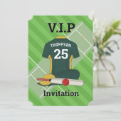 V.I.Pクリケット(DGR)誕生日パーティー 招待状 (スタンド正面)