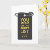 V.I.P. カード (黄色い花)