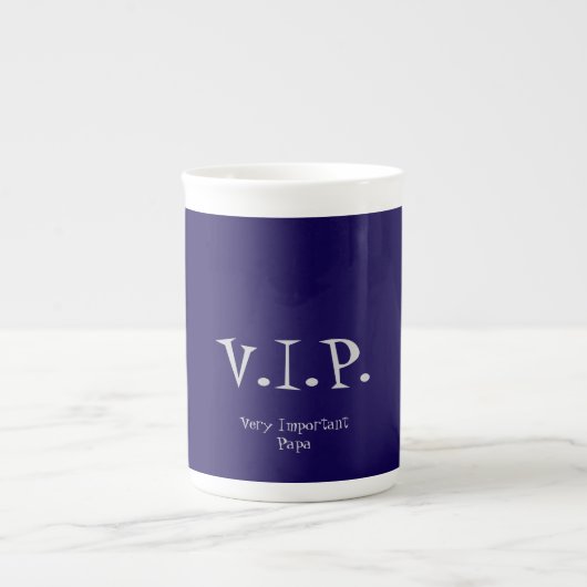 V.I.P. ボーンチャイナマグカップ (正面)