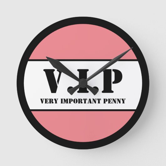 V.I.P ラウンド壁時計 (正面)