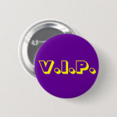 V.I.P. 缶バッジ (正面&裏面)