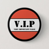 V.I.P 缶バッジ (正面)