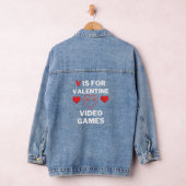 V is for Valentine Video Games デニムジャケット (ハンガー)