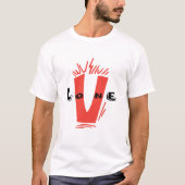 V lone Essential Tシャツ (正面)
