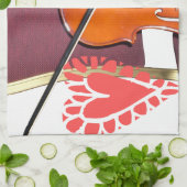 v love hakuna matata valentine キッチンタオル (折り畳み)