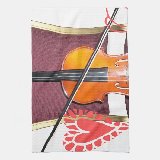 v love hakuna matata valentine キッチンタオル (縦)