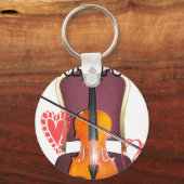 v love hakuna matata valentine キーホルダー (正面)