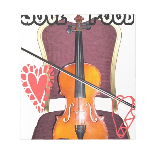 v love hakuna matata valentine ノートパッド (正面)