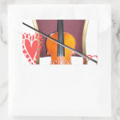 v love hakuna matata valentine 長方形シール (バッグ)