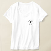 V Neck T-Shirt Tシャツ (レイダウン)